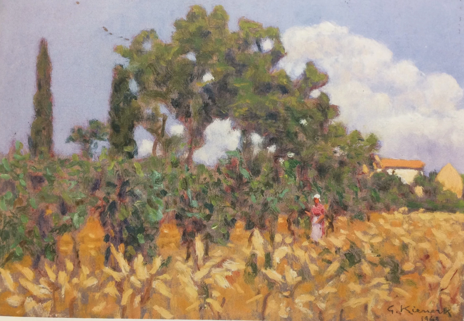 Campo di sfoglie - Museo Giorgio Kienerk, Fauglia, Pisa